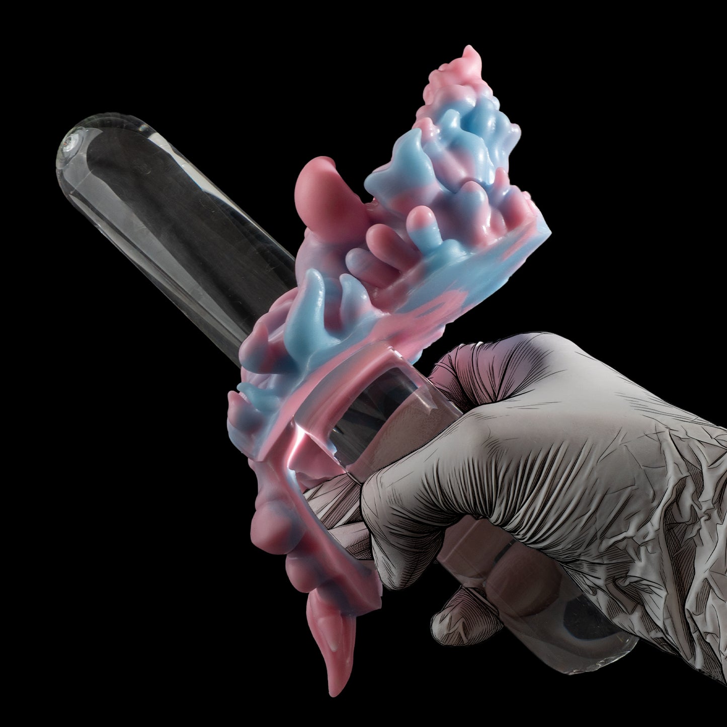 Abgründige Verführung: Dämonen-Maske Grinding Toy für Ausdauer & Paar-Ekstase