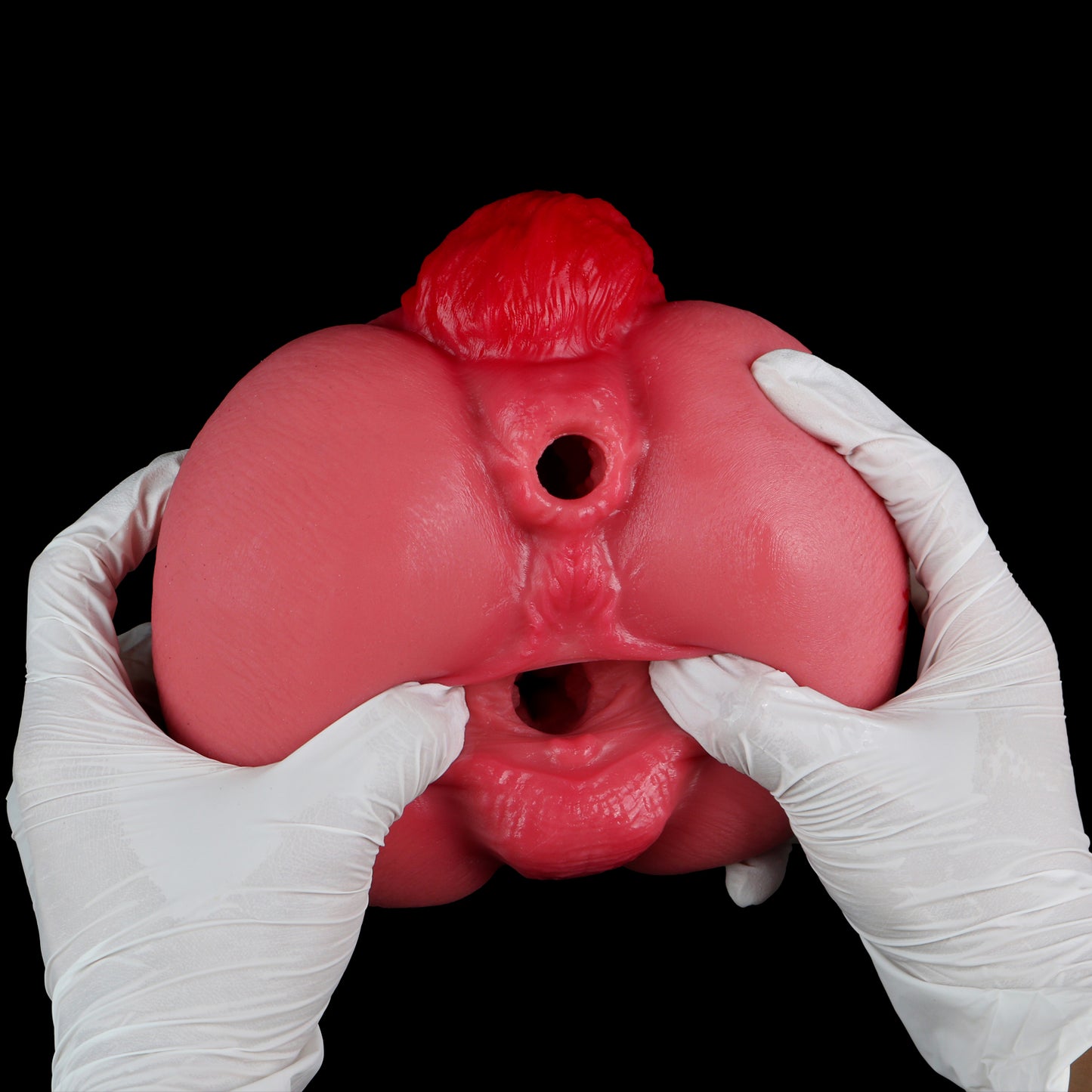 Pferde-Hintern Pocket Pussy – Doppelkanal, Schwänzchen & Intensives Innentextur-Erlebnis