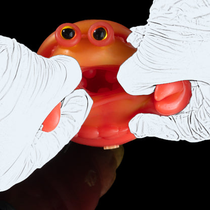 Playful Hermit Crab Silicone Pocket Pussy – Mini Masturbator Toy with Tight Sleeve for Intense Contrast Experiences
