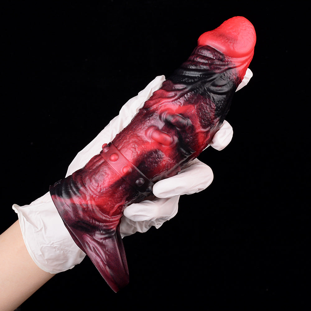 Vibrating Penis Sleeve – Fantasy Monster Sleeve with 10 Vibration Modes