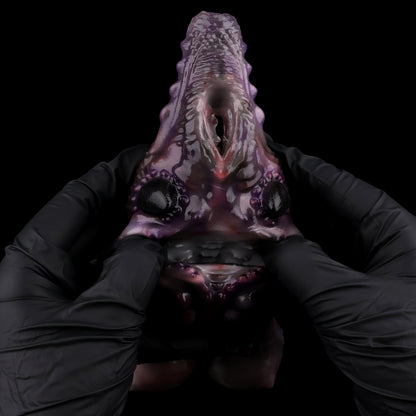 Pocket Pussy Leerenbrut – Zweikanal-Alien aus Silikon für düstere Solo-Fantasien