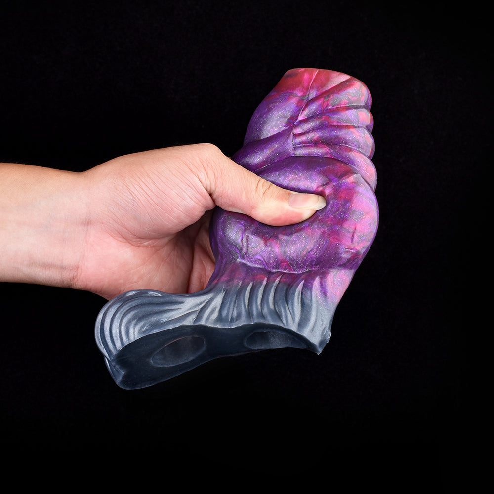Penis Sheath Nebula – Bio-mechanical Extender Fetish Platinum Silicone | SilikonLust