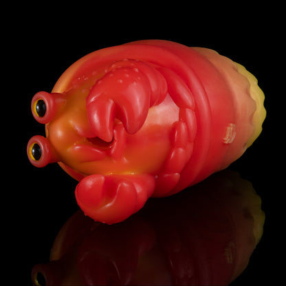 Playful Hermit Crab Silicone Pocket Pussy – Mini Masturbator Toy with Tight Sleeve for Intense Contrast Experiences