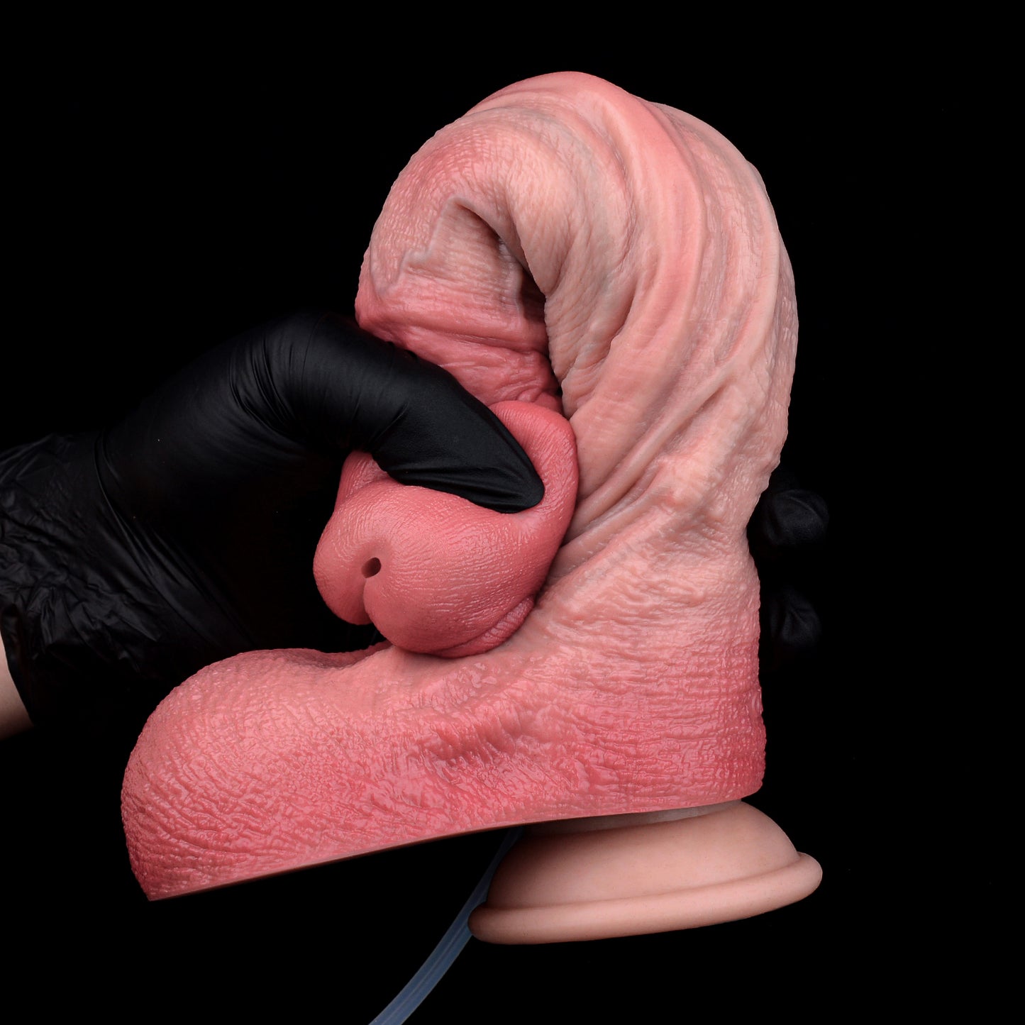 Moderate Vein Dildo Kontrolliert & Reif – Natural Vein Smooth Veiny Dildo mit Geschwungenen Einzeladern und Ejakulationssystem