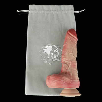 Body-friendly Dual-Density Dildo made of Platinum Silicone – Anatomical Intimate Toy