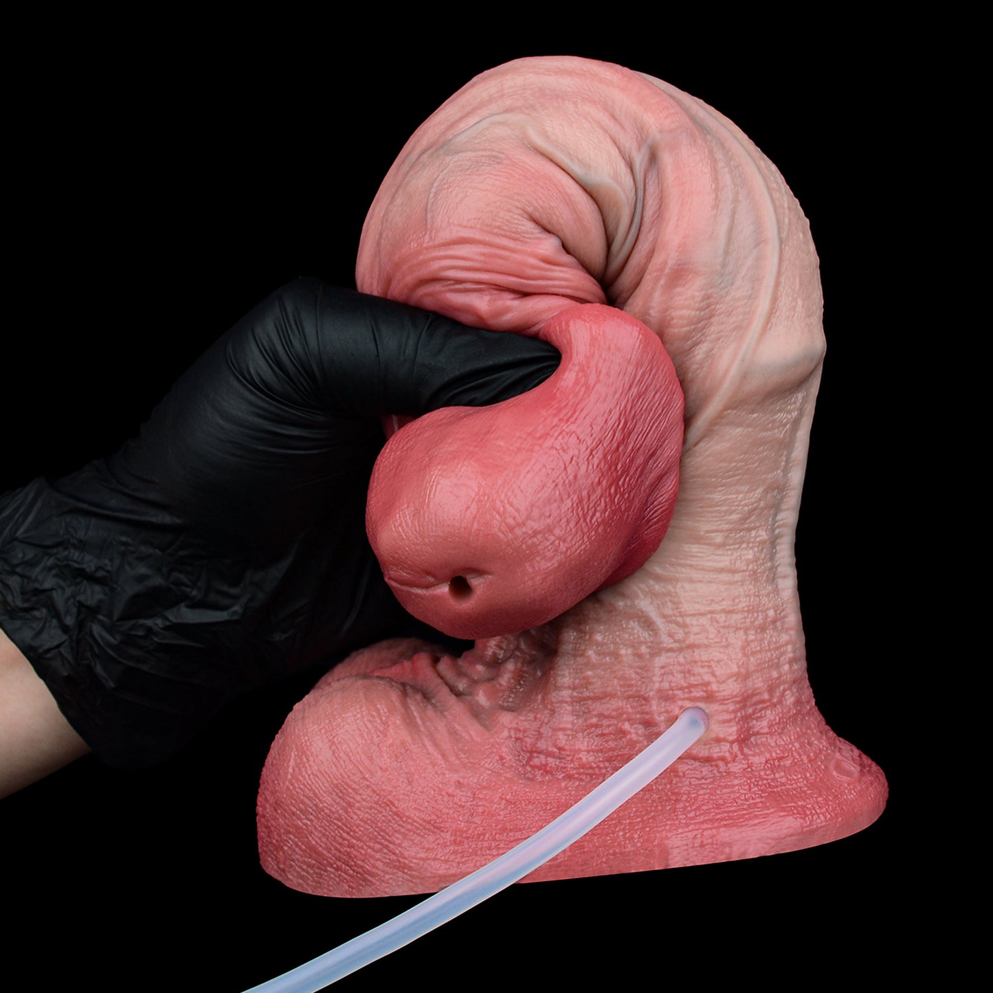 Realistisches Squirting Dildo | Platinum Silicone Realistic Dildo mit Dichtem Unregelmäßigem Blutgefäss
