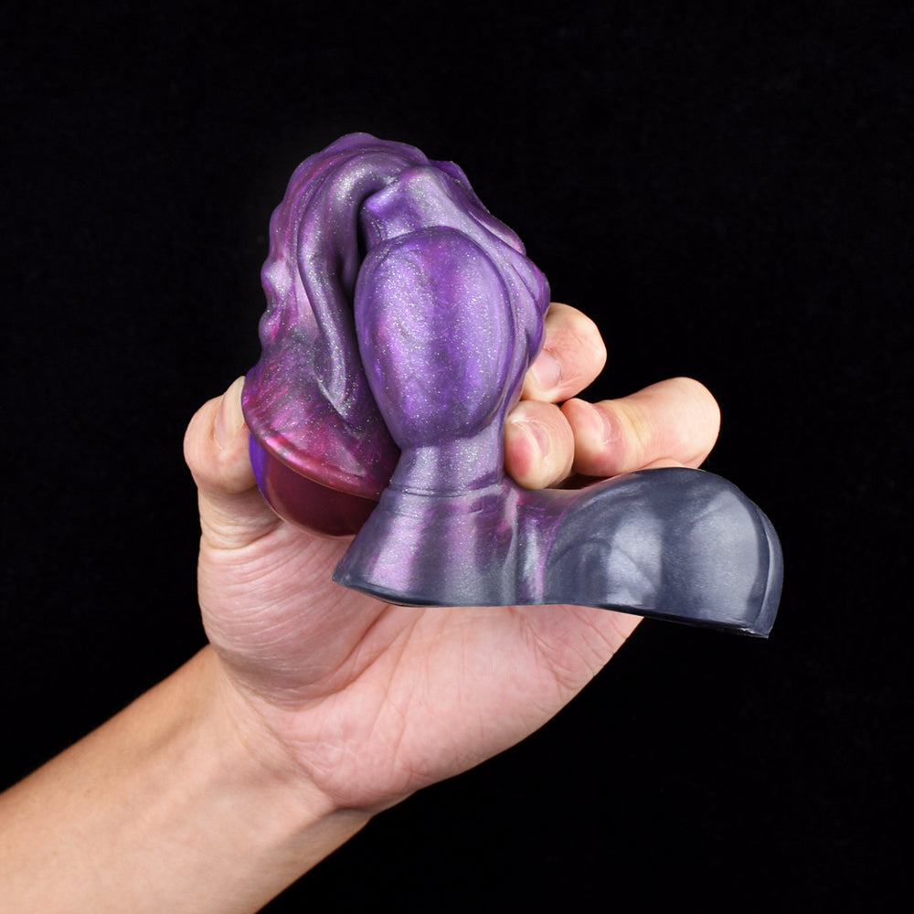 Penis sheath with pronounced glans & icebreaker expansion – Frontally thickened sheath for massive deep saturation