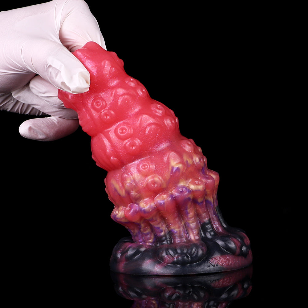 Silikon Tiered Fantasy Butt Plug – Stacked Layered Anal Dildo im Stufenpagoden-Design