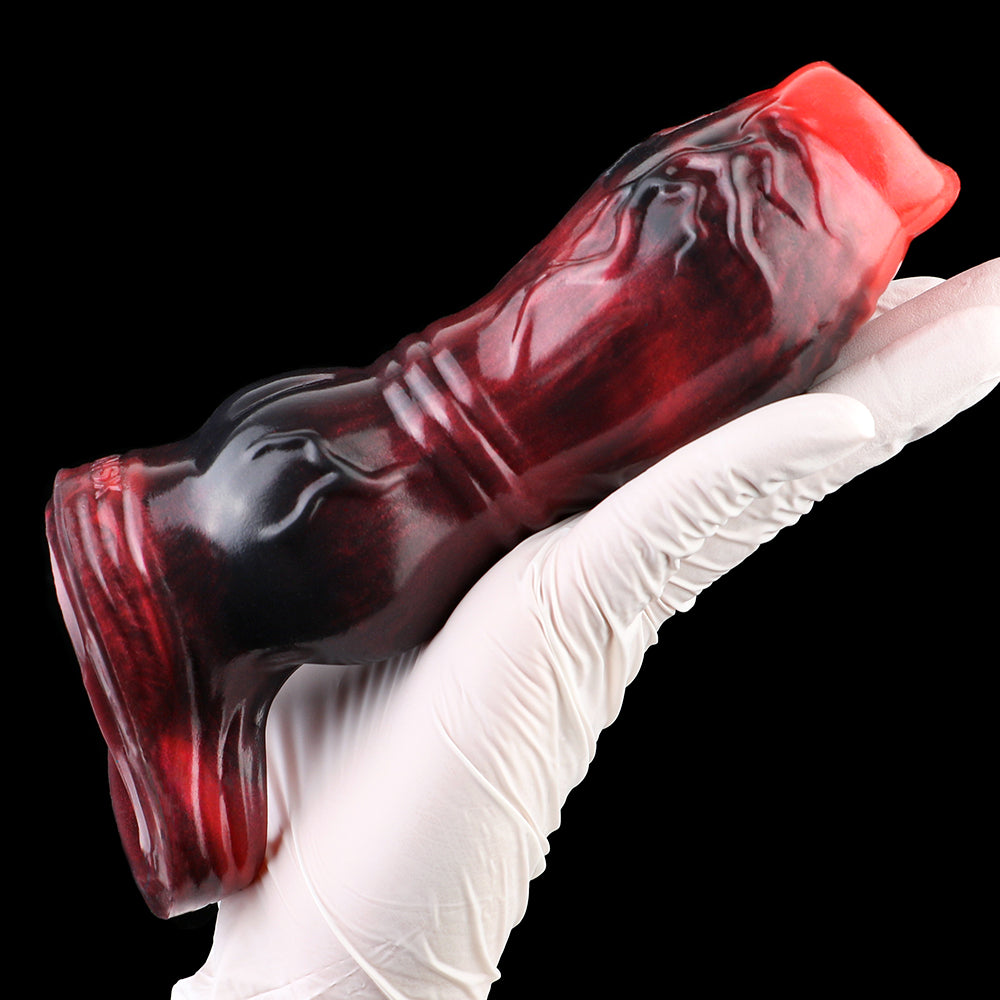 Penis sleeve for small penis - Matrix suction cup inner wall & double constriction contour