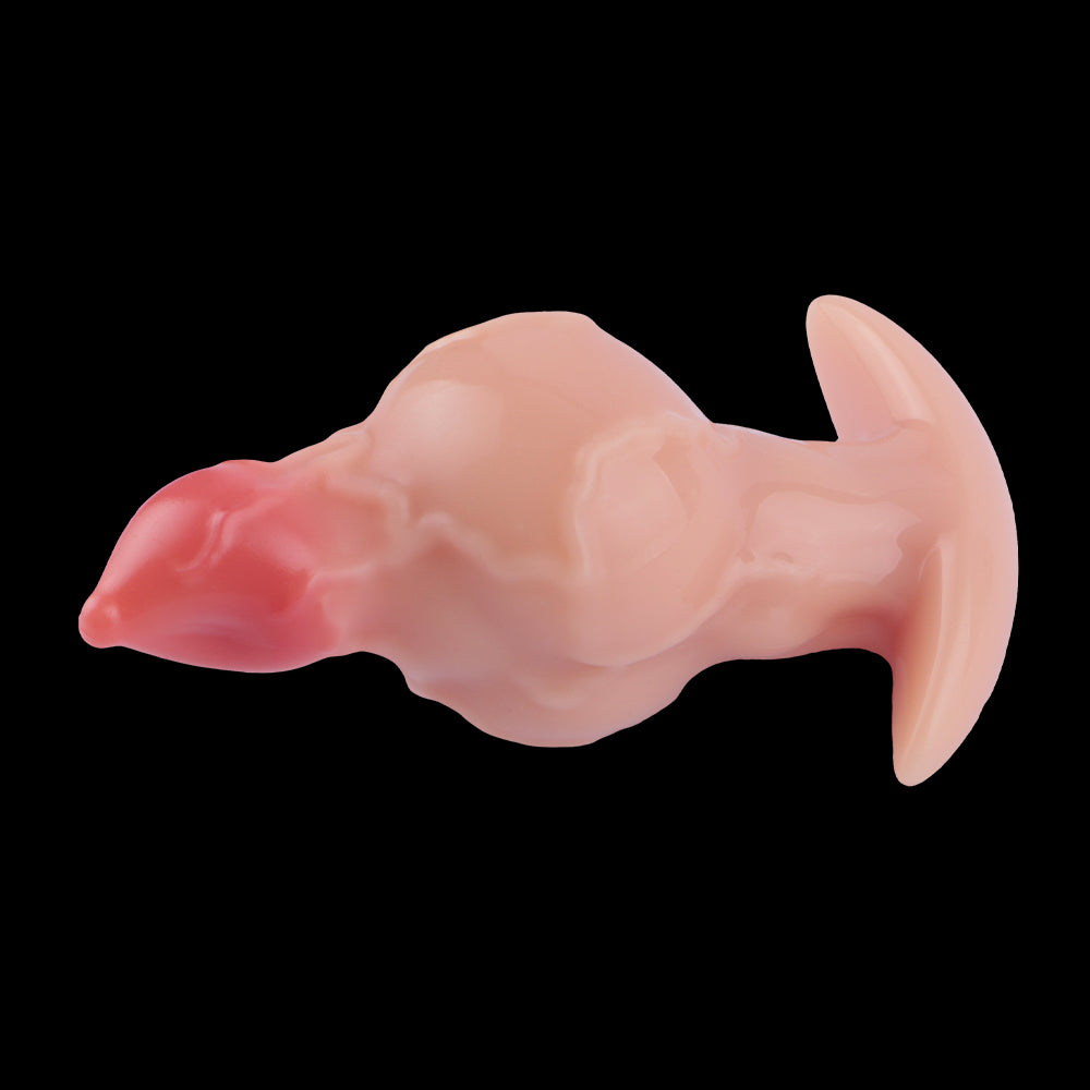 Wave Texture Tail Anal Plug – Textured Anal Plug mit Wellenstruktur in Drei Stilen