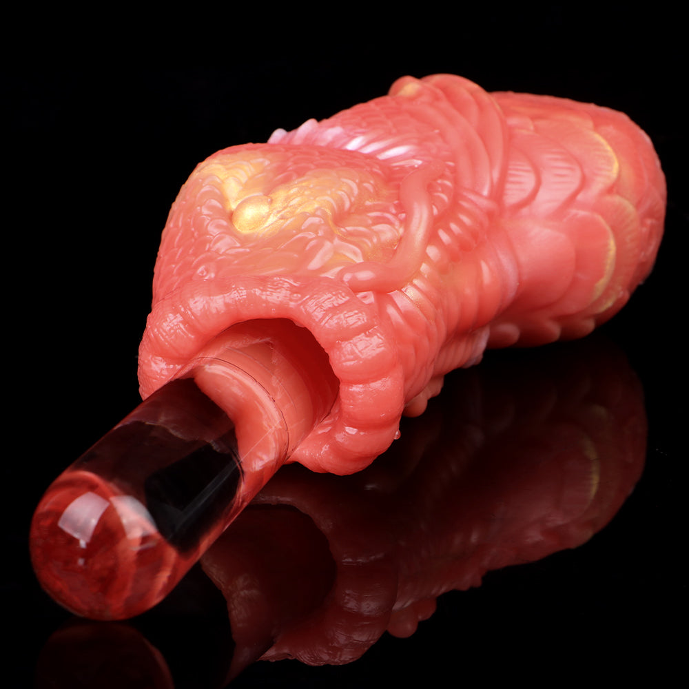 Drachen-Maul Pocket Pussy – Schuppentextur & Einzelkanal | SilikonLust