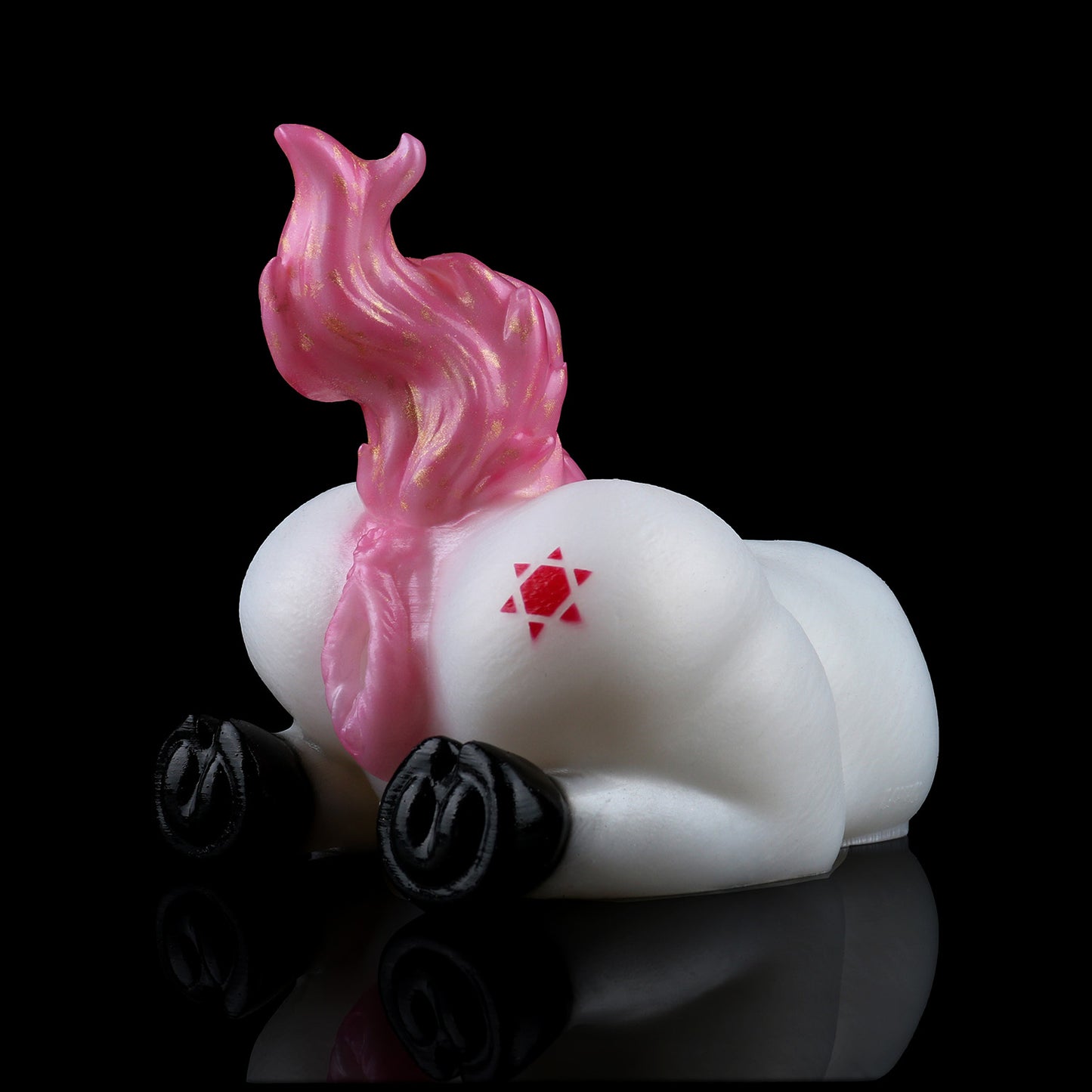 Sexpuppe Einhorn Fantasie Design aus Platin-Silikon – Weiße Luxus Sexpuppe mit einzigartiger Textur für intime Momente