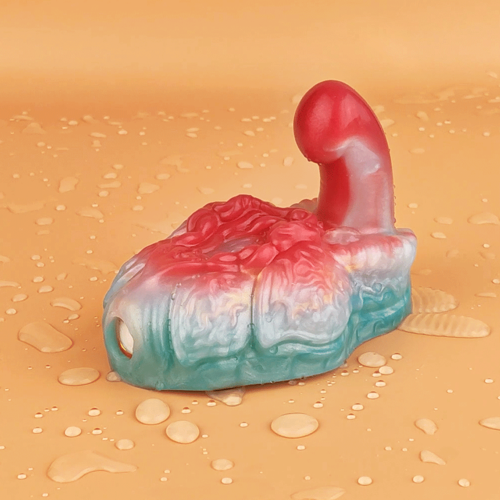 Korallen-Fantasie: Freihändiges Platin-Silikon Grinding Toy mit Farbverlauf