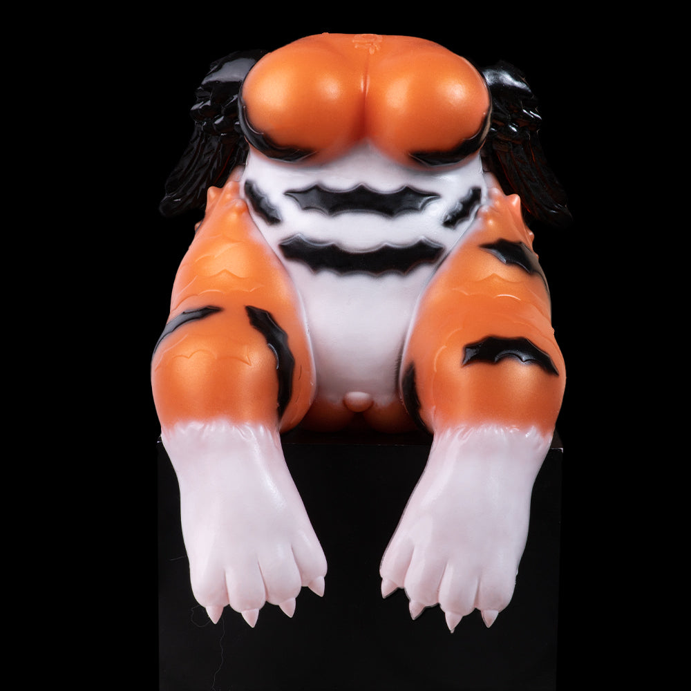 Premium Flüssigsilikon Tiger-Mädchen Masturbator – Weicher Po & Pfoten-Vakuum-Saugkraft Sex doll für wilde Solo-Abenteuer