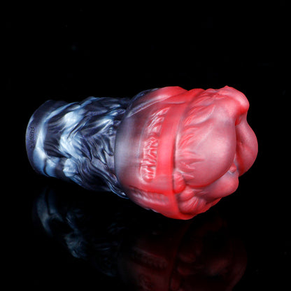 Entfessle das Biest: Reizvolle Wolf Pocket Pussy mit realistischem Fell-Design