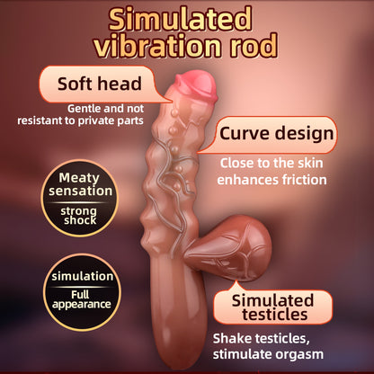 Ergonomically designed masturbator for women – with intelligent vibration, heating, and G-spot stimulation functions.