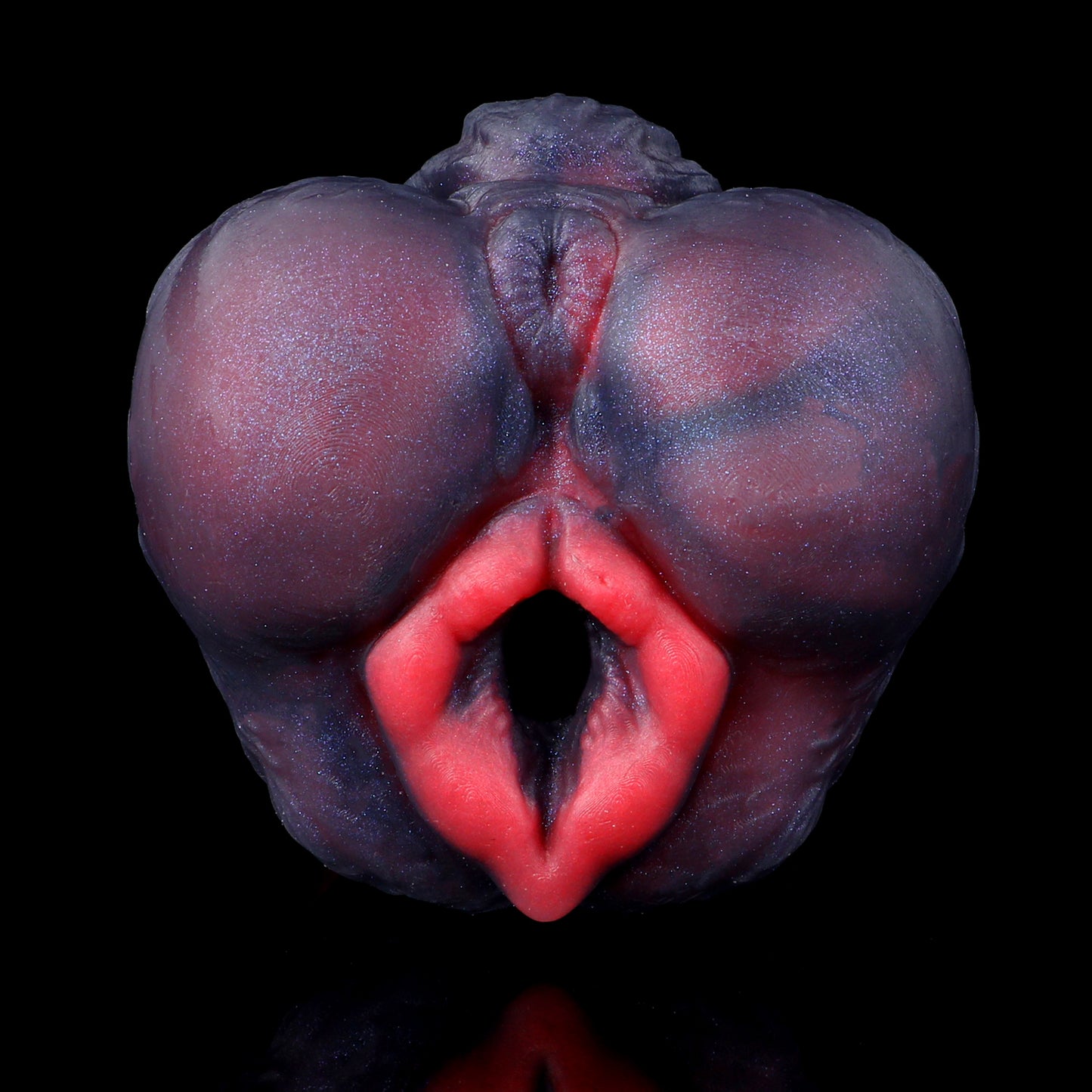 Alpha Canine Masturbator – Präzisions-Tool aus Platin-Silikon mit Vortex-Textur