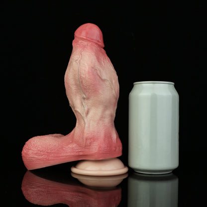 Luxus-Dildo aus Platin-Silikon | Handgefertigt | Doppelschicht