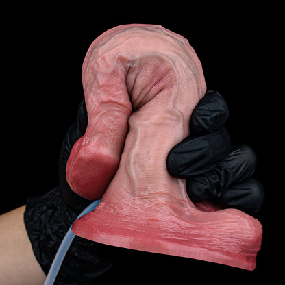 Realistischen Micro Texture Squirting Dildo – Mikronetz-Haut & C-Kurve | SilikonLust