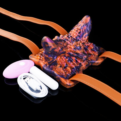 Wearable Drachen Sex Grinder – Magma-Lila Humping Toy