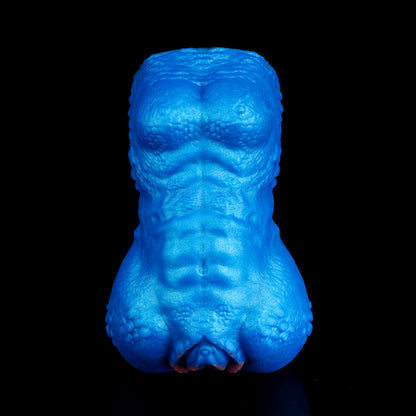 Blue Witch Pocket Pussy mit Schuppen-Textur | Magischer Doppelkanal-Masturbator für Fantasy-Liebhaber