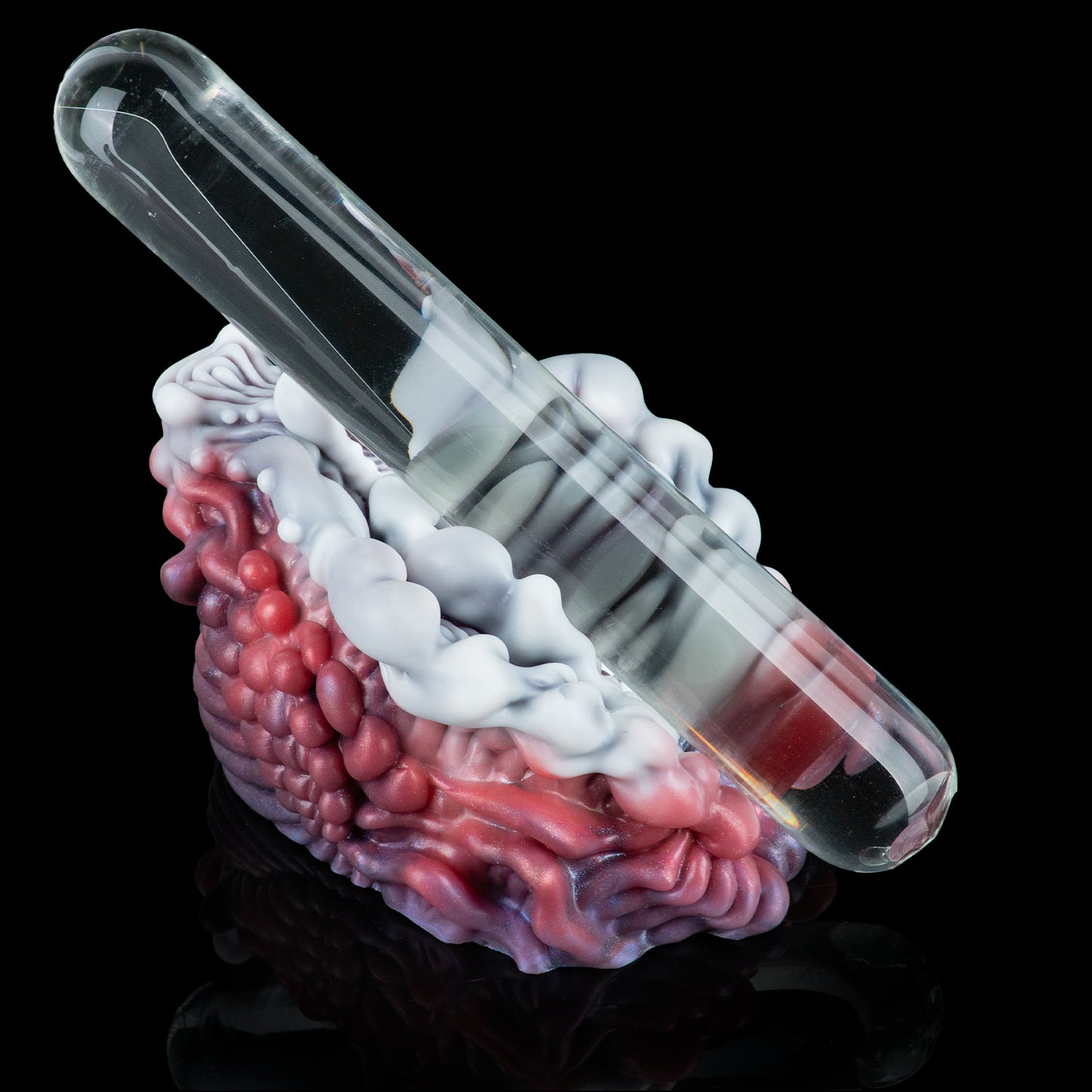 Abgründige Lust: Alien Grinding Toy aus Platin-Silikon mit Fernbedienung