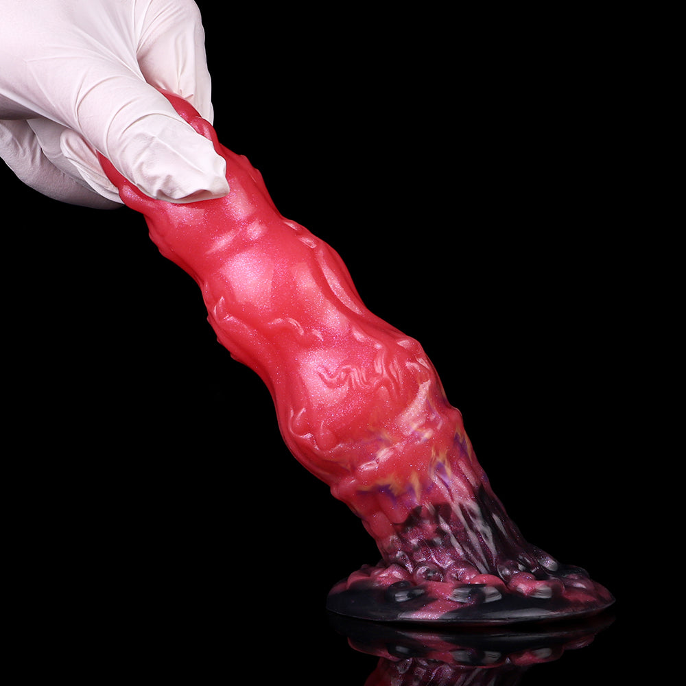 Alien Butt Plug – Xenomorph Curved Dome mit Dreistufigem Schaft für Asymmetrische Tiefenstimulation