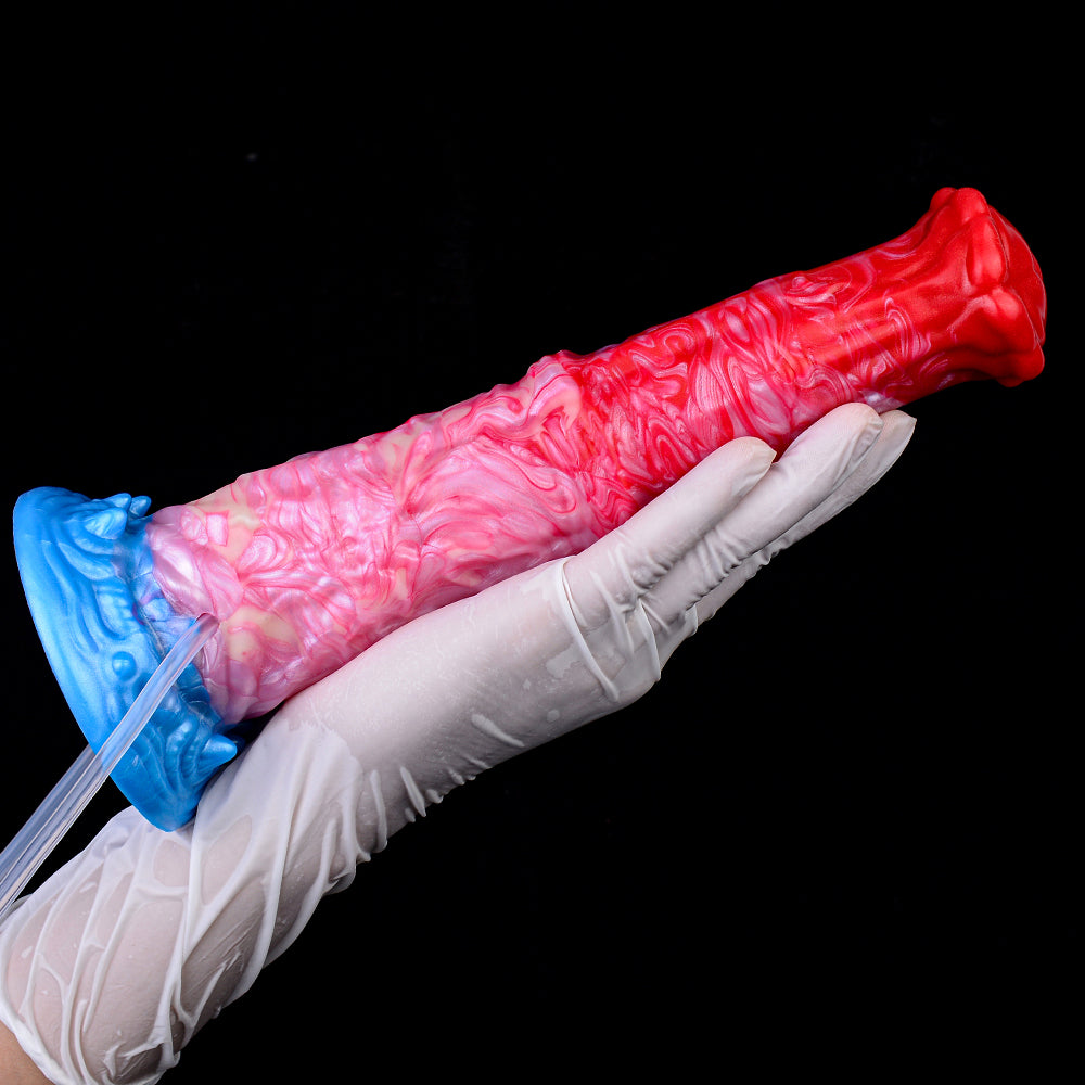 Snake Fantasy Dildo – Schlangenkopf-Spitze & Aufblasbarer Basisknot | SilikonLust