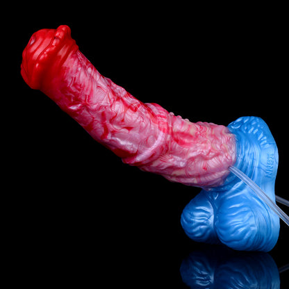 Chromatic Inflatable Fantasy Dildo – Expanding Knot Alien Bulge for Total Fullness | SilikonLust