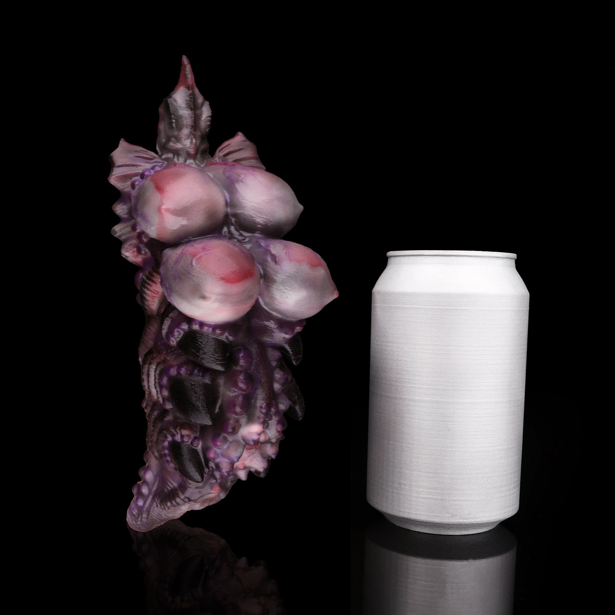 Pocket Pussy Leerenbrut – Zweikanal-Alien aus Silikon für düstere Solo-Fantasien