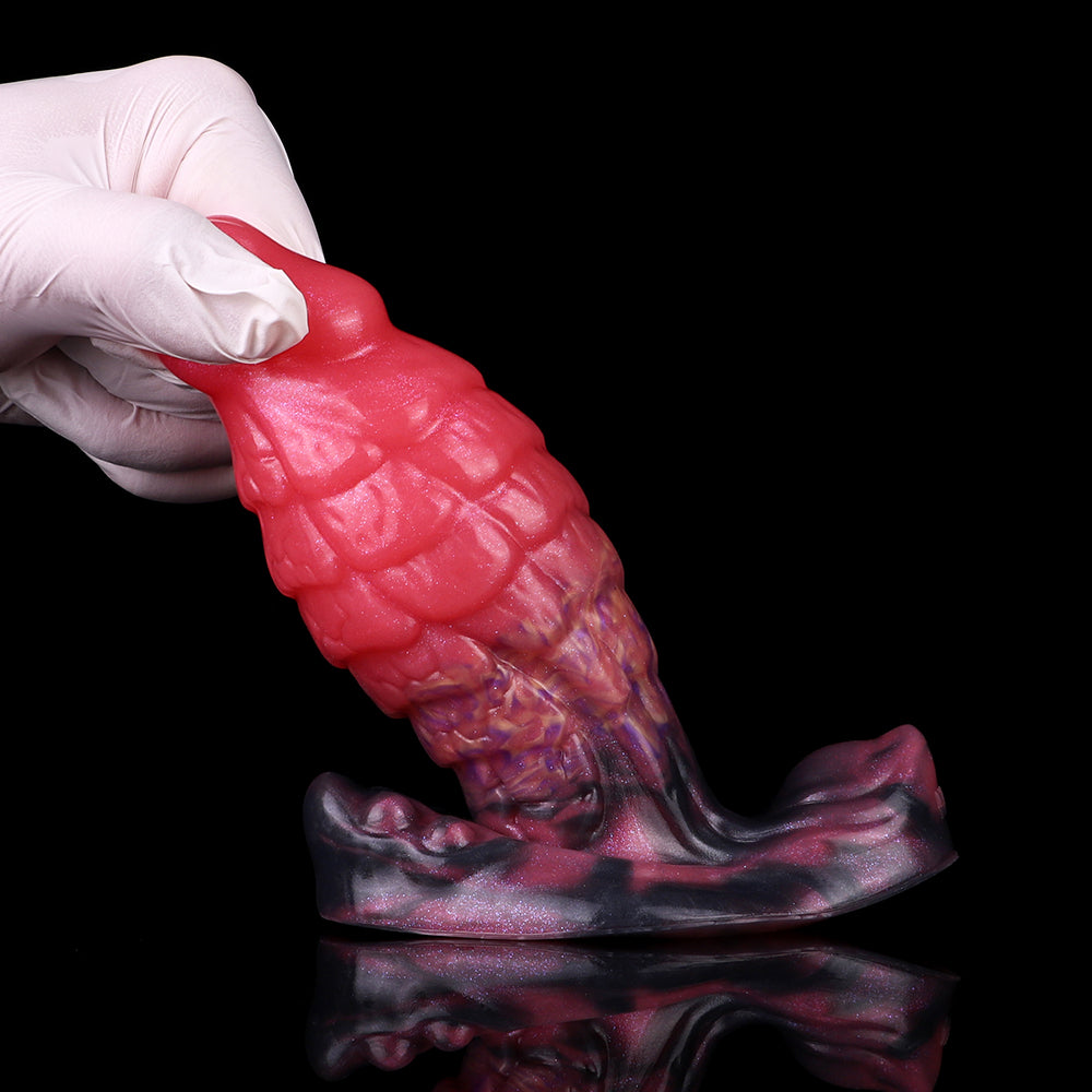 Dragon Scale Anal Plug – Tiered Stepped Design Plug mit Drachenschuppen-Stufenstruktur für Progressives Dehnungserlebnis