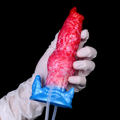 Segmented Inflatable Fantasy Dildo – Crown Head Mid-Chamber Expanding for Progressive Fullness | SilikonLust