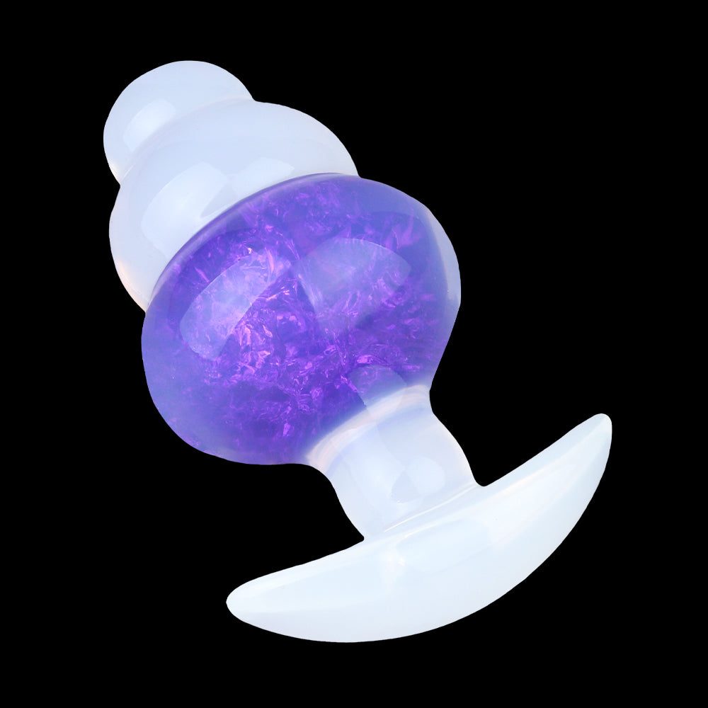 Triple Stage Fantasy Butt Plug – Tiered Three Segment Plug with Crystal Core | SilikonLust