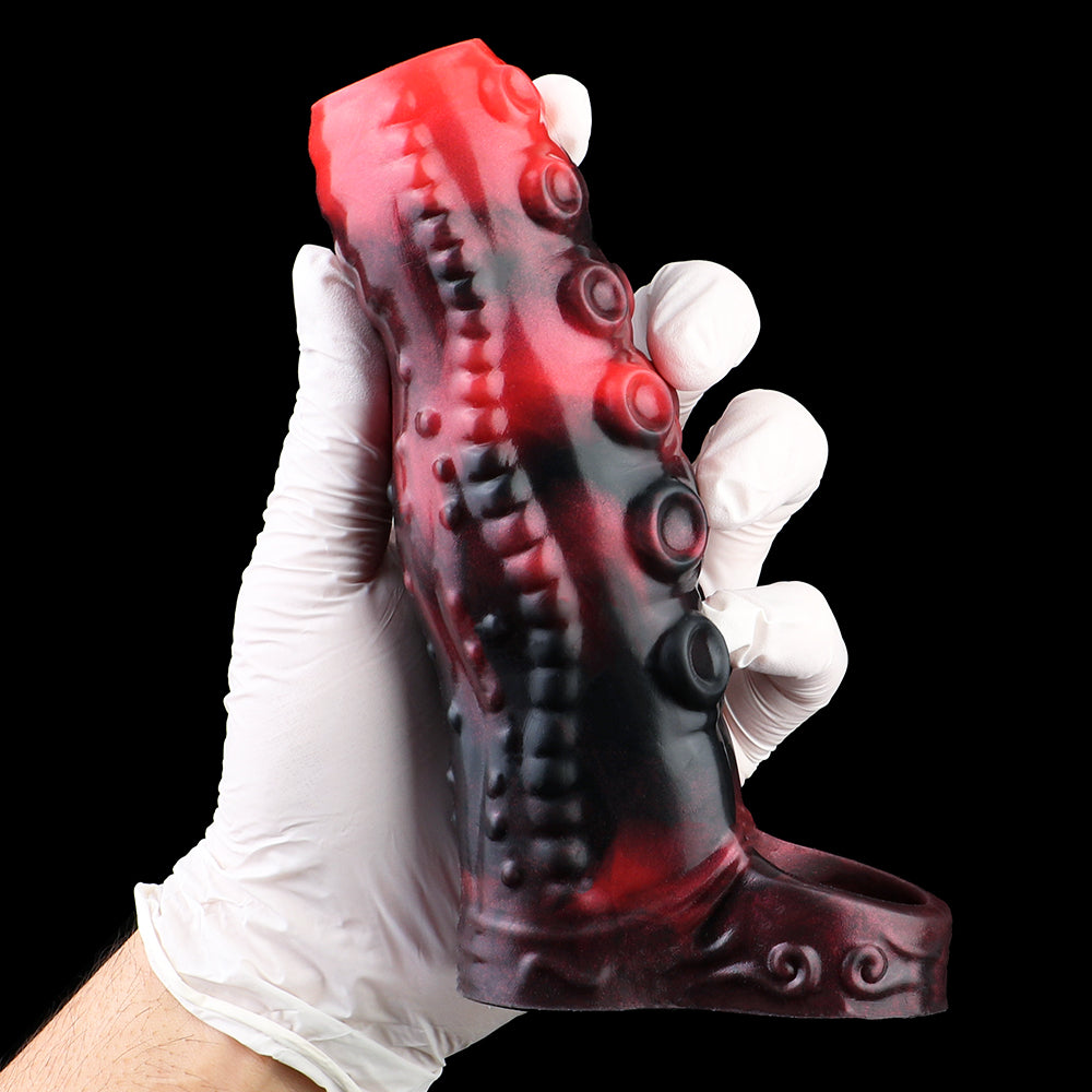 Tentacle Penis Sleeve - Alien Suction Cup Matrix & Spiral Inner Wall