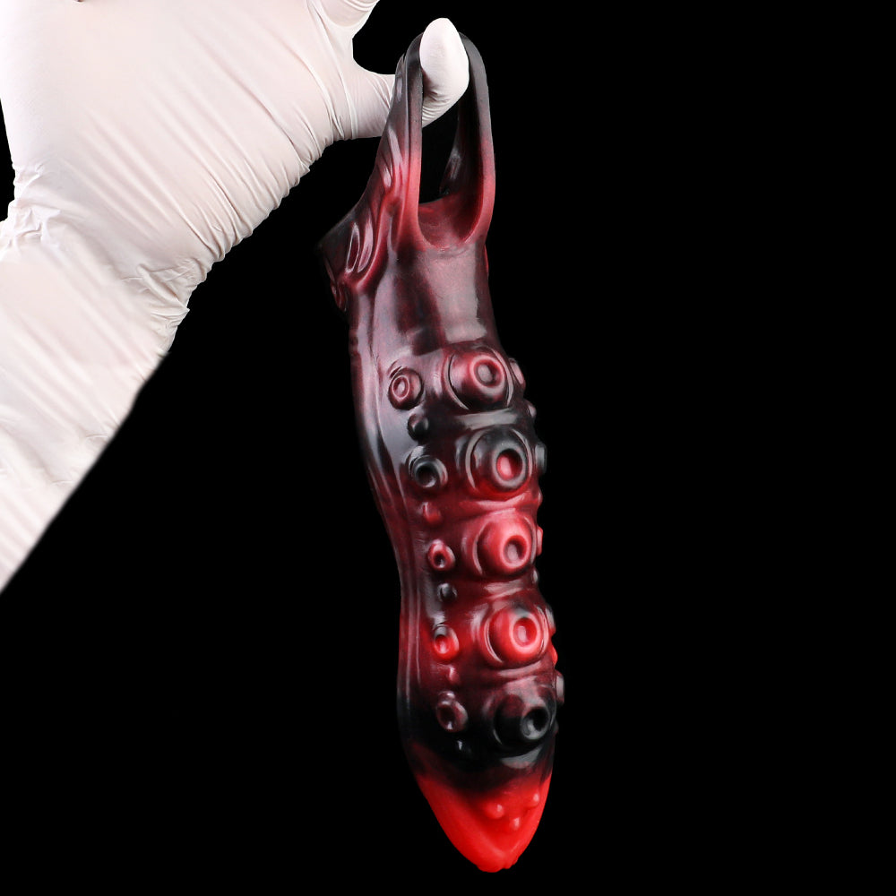 Penis Sleeve Double Set - Tentacle & Spiral Ring | SilikonLust Fetish