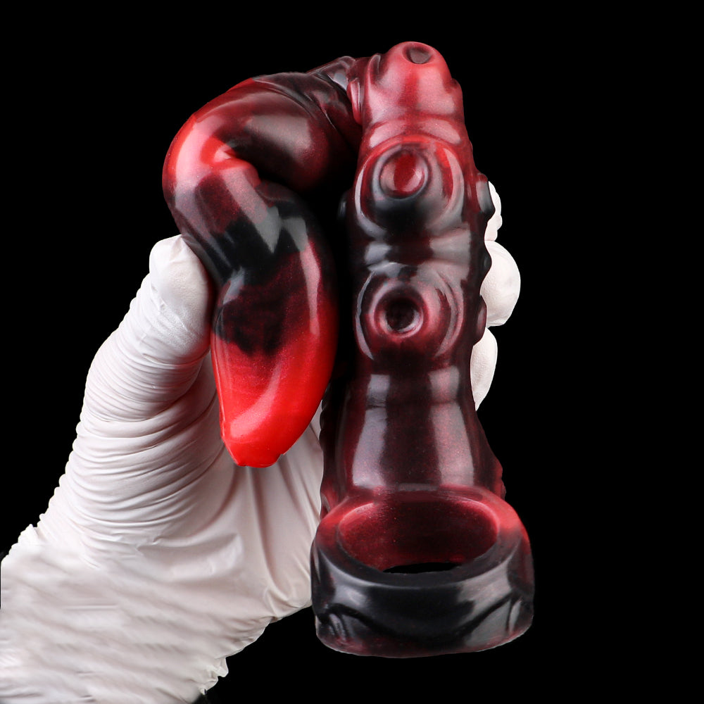 Penis Sleeve Double Set - Tentacle & Spiral Ring | SilikonLust Fetish