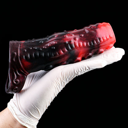 Tentacle Penis Sleeve - Alien Suction Cup Matrix & Spiral Inner Wall