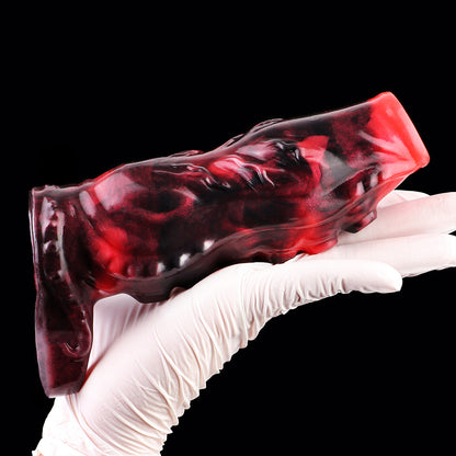 Penis Sleeve with Vacuum Suction Cup – Fetish Penis Sleeve for Small Anatomies | SilikonLust