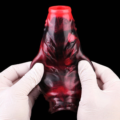 Penis Sleeve with Vacuum Suction Cup – Fetish Penis Sleeve for Small Anatomies | SilikonLust
