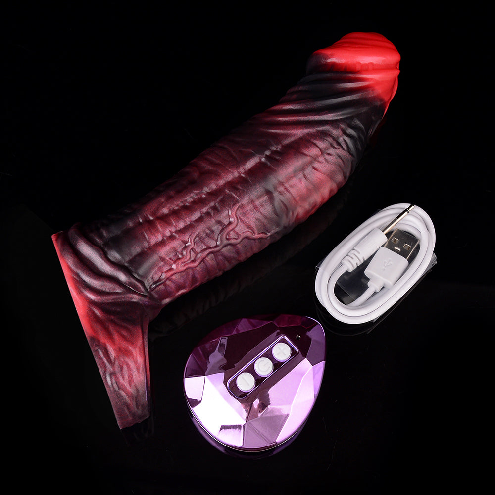 Penis Sleeve with Vibration – Ultra-Realistic with 3D Veins & Remote Control
