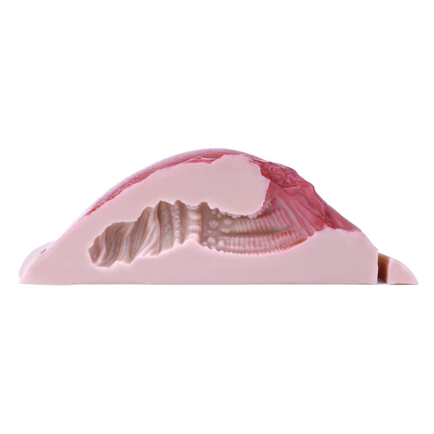 Nahtlos Verschmelzende Pussy Panties - Mediterrane Hautton Graduelle Randverdünnung Harness-Set for Unsichtbare Zweite Haut