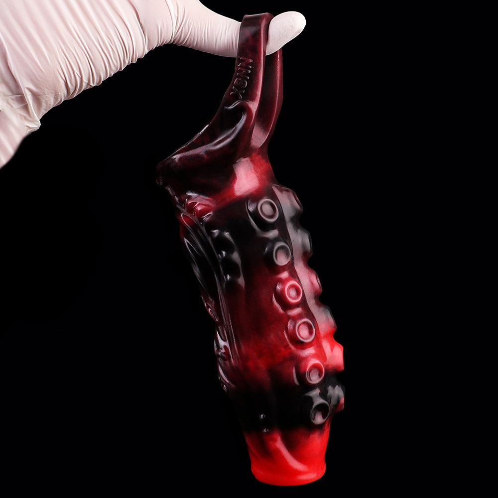 Penis Sleeve with Vacuum Suction Cup – Fetish Penis Sleeve for Small Anatomies | SilikonLust