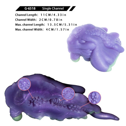 Bio-Organic Alien Sci-Fi Pocket Pussy – Fantasy Beast Toy with Tentacle Structure for Immersive Otherworldly Experiences