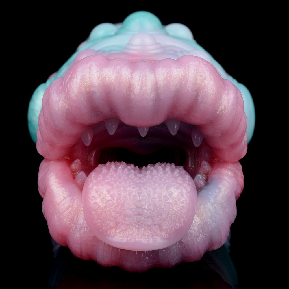 Abyss-Schlund Alien Pocket Pussy – Schimmernder Monster-Mund Stroker für surreale Blowjob-Erlebnisse