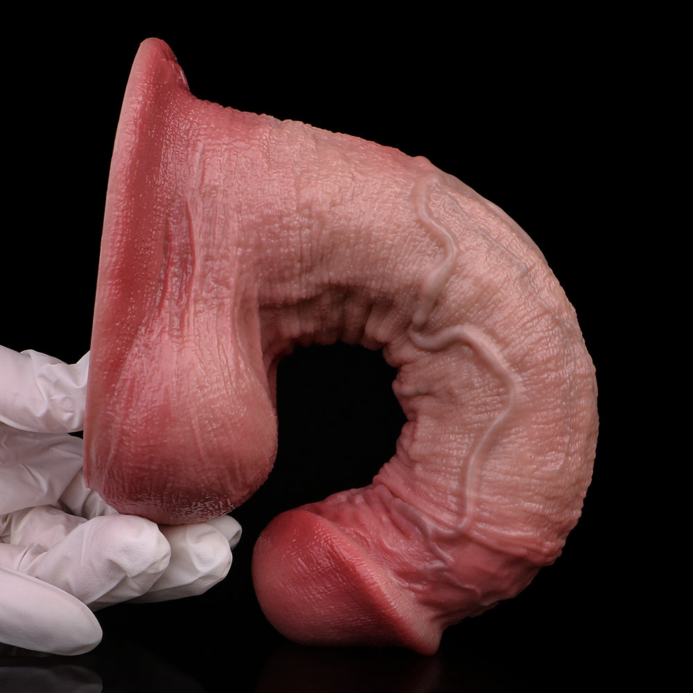 Realistic Dildo with Veins – Dense Skin Texture & Suction Cup | Silicone Fetish | SilikonLust