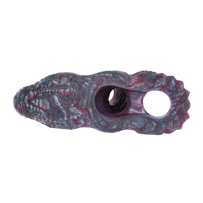 Außerirdische Penis Sleeve mit einzigartigem Alien-Design – Premium Silikon Penisverlängerung mit Struktur und Halteband