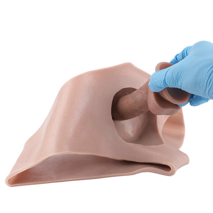High-Quality Silicone Penis Sheath - For Men with Erectile Dysfunction or for Passionate Roleplayers