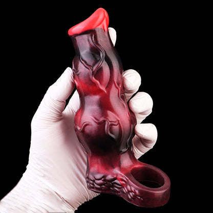 Penis Sleeve Lava Flow – Negative Pressure Inner Wall & Enlargement M/L/XL | SilikonLust