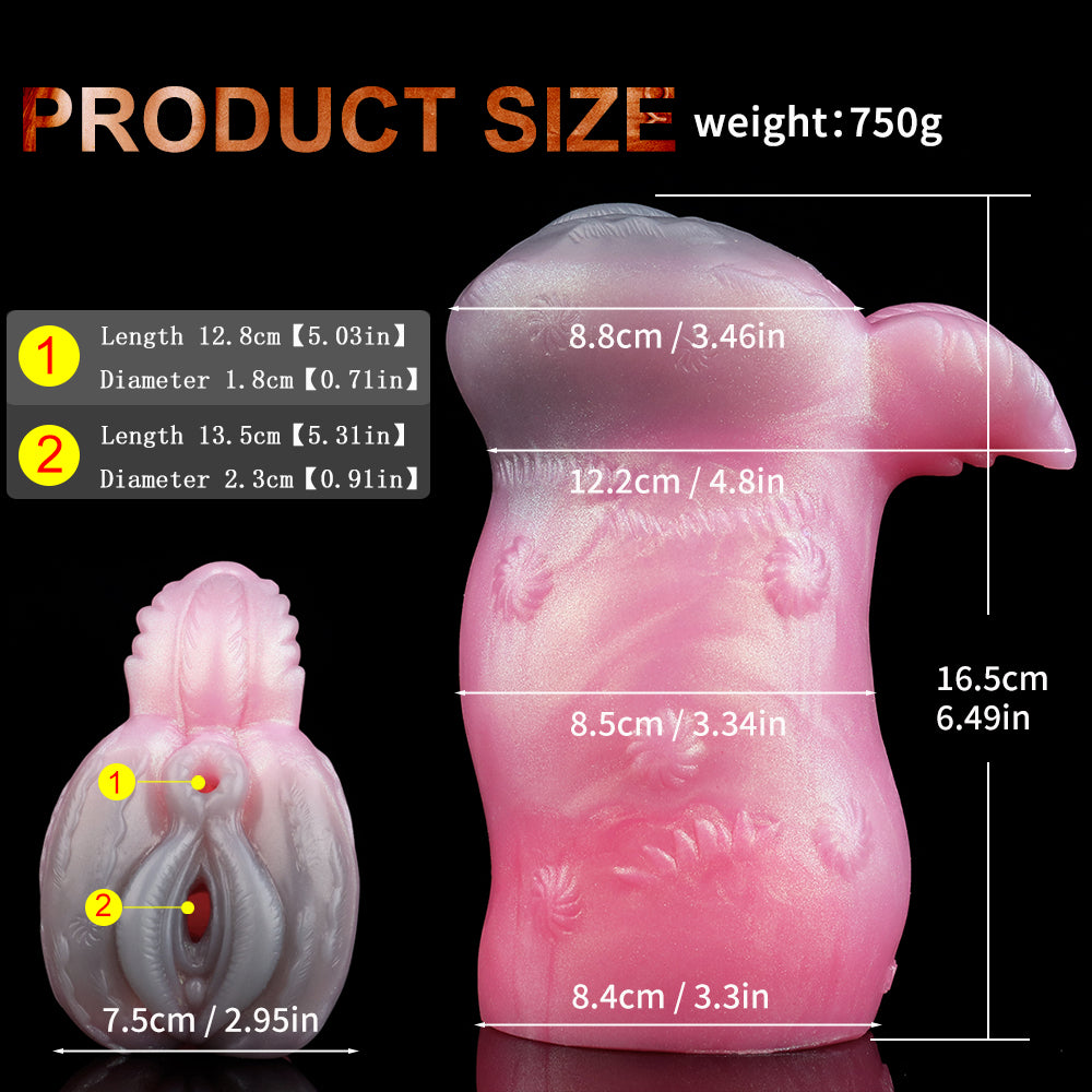 Mystical Deer Male Masturbator - Magical Pearlescent, Dual-Channel & Cute Tail