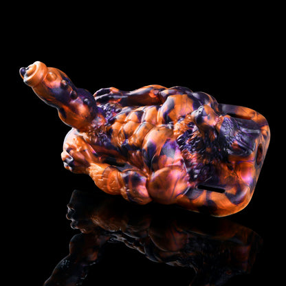 Magischer Wolf Grinding Toy – Lava-Edition aus Platin-Silikon